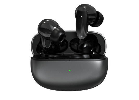 VANTOR StealthBuds – Metal Wireless Earbuds, Bluetooth 6.0 In-Ear Headphones with ENC Noise Cancelling Mic, Deep Bass, 30H Playtime, Touch Controls, Secure Fit Earphones for Android & iPhone